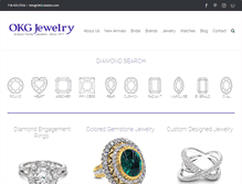 Tablet Screenshot of okgjewelry.com